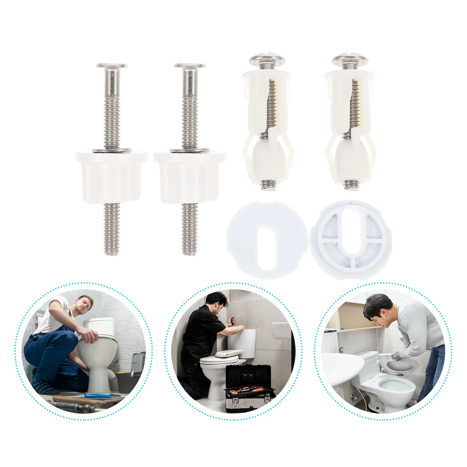 1 Set Household Practical Toilet Seat Fixing Accessories Toilet Seat Fixing Screw
1 Set Household Practical Toilet Seat Fixing Accessories Toilet Seat Fixing Screw