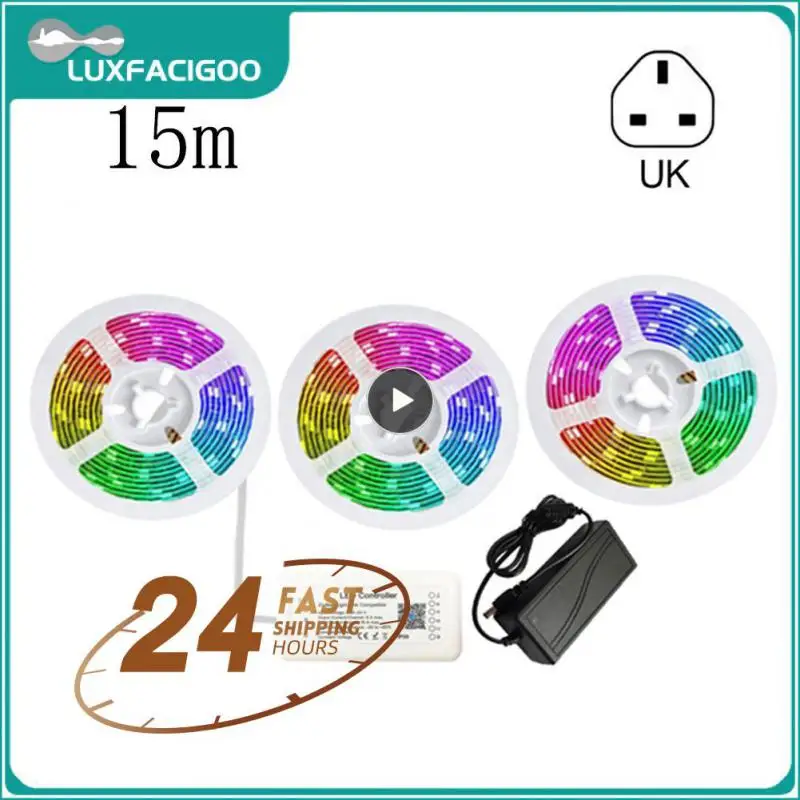 24 V Smart Led Tv Back Lighting 15m/20m Timing Rgb Led Strip Smartphone App Control Flexible Lighting Tape Home Decor Music
24 V Smart Led Tv Back Lighting 15m/20m Timing Rgb Led Strip Smartphone App Control Flexible Lighting Tape Home Decor Music