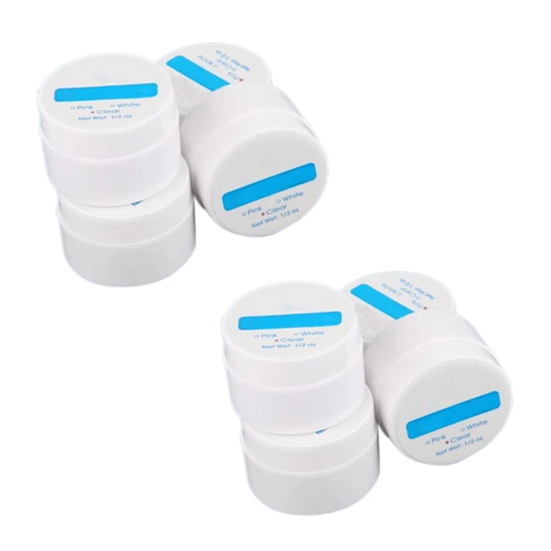 8 разных цветов УФ-гель для наращивания акриловых ногтей
8 разных цветов УФ-гель для наращивания акриловых ногтей