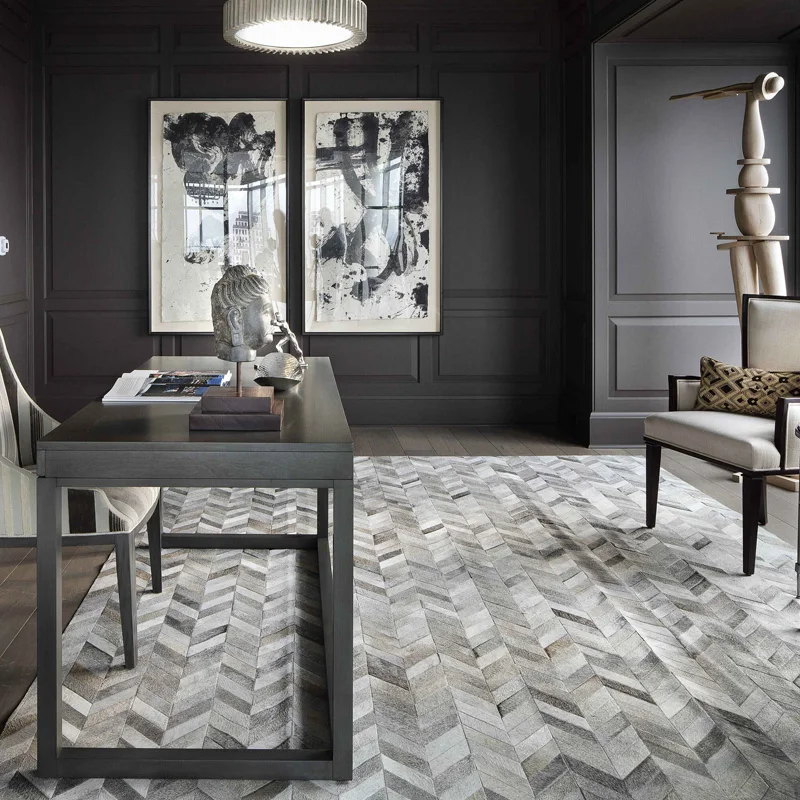 Gray Herringbone Pattern Rugs For Living Room White Cowhide Print Carpet Italian Style Bedroom Simple Pure White Sofa Floor Mat
Gray Herringbone Pattern Rugs For Living Room White Cowhide Print Carpet Italian Style Bedroom Simple Pure White Sofa Floor Mat