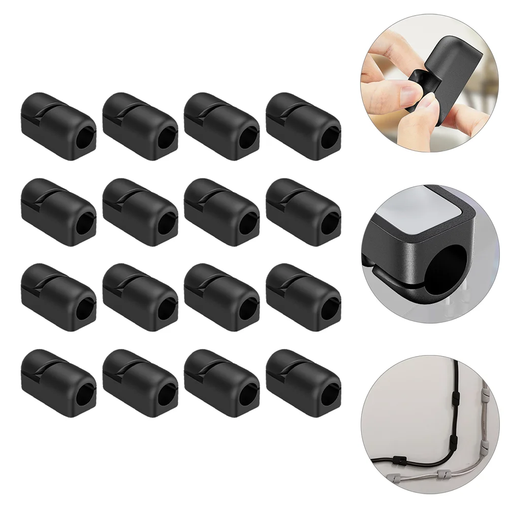 20 Pcs Professional Useful Cable Fixed Clamp Cable Clamps for Office Home Storage
20 Pcs Professional Useful Cable Fixed Clamp Cable Clamps for Office Home Storage