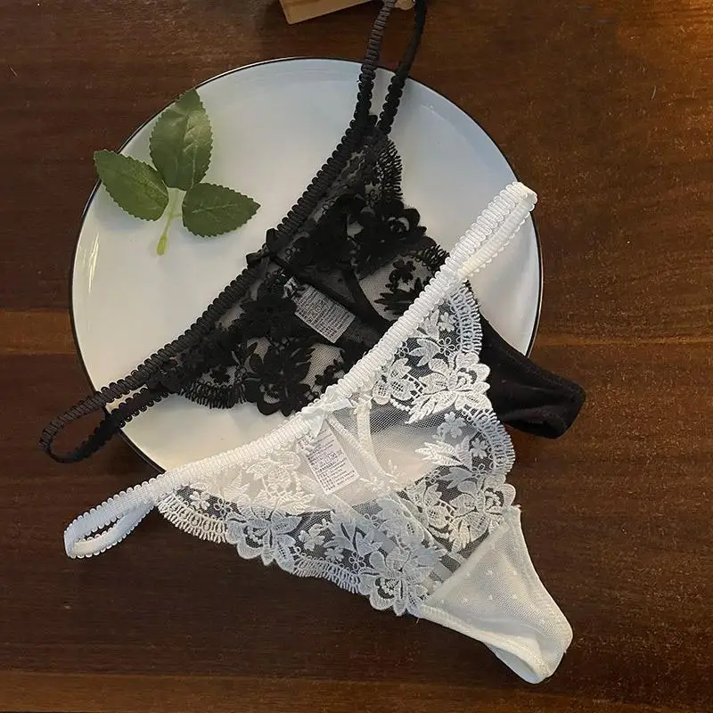 Sexy Transparent Lace G-String Panties Women Underwear Elasticity Low-Waist Female Underpants Mesh Perspective Lingerie Pantys
Sexy Transparent Lace G-String Panties Women Underwear Elasticity Low-Waist Female Underpants Mesh Perspective Lingerie Pantys