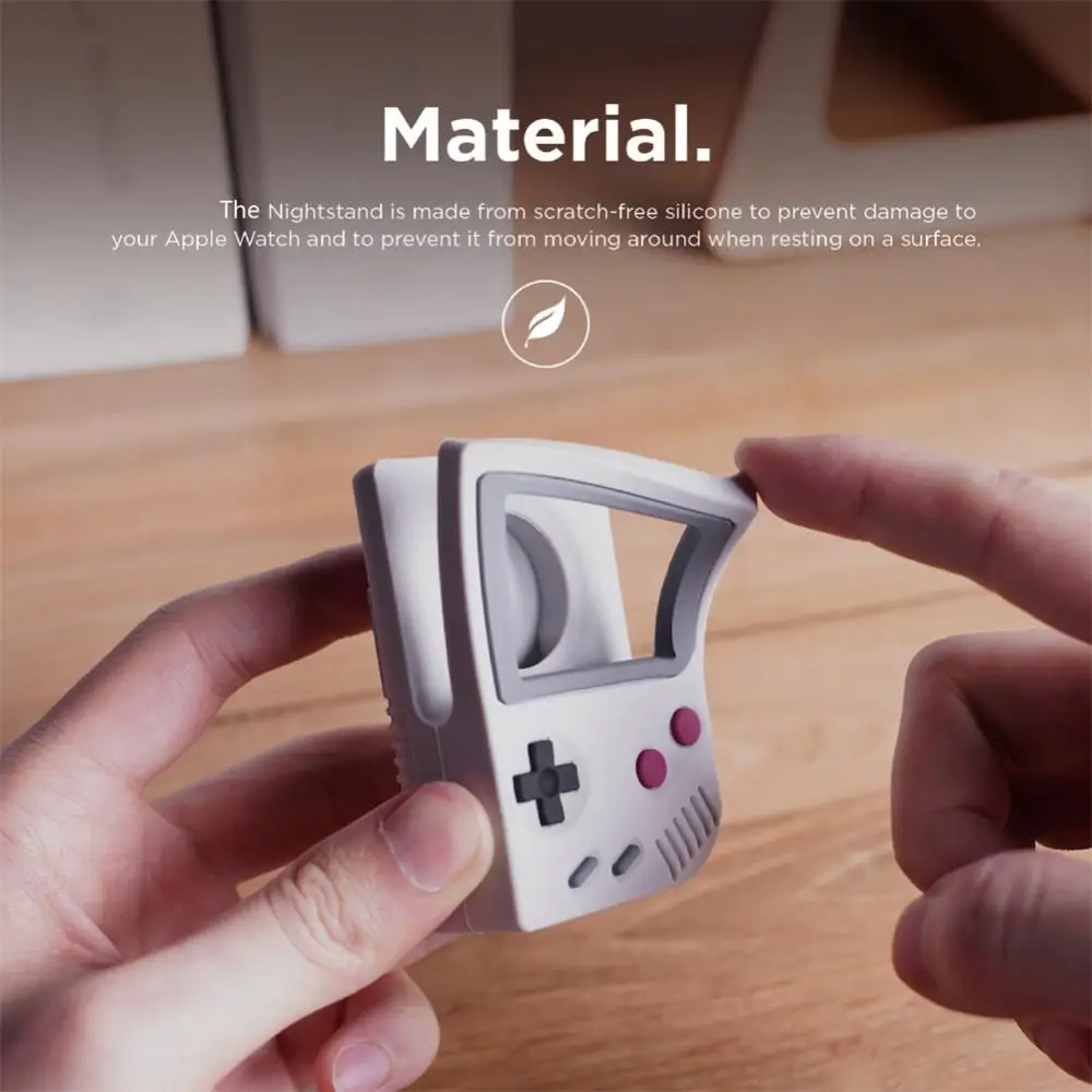 Retro Game Console Charging Desktop Stand Base 42mm 38mm 40mm 44mm Silicone Watch Desktop Holder For Apple Watch Series New Hot
Retro Game Console Charging Desktop Stand Base 42mm 38mm 40mm 44mm Silicone Watch Desktop Holder For Apple Watch Series New Hot
