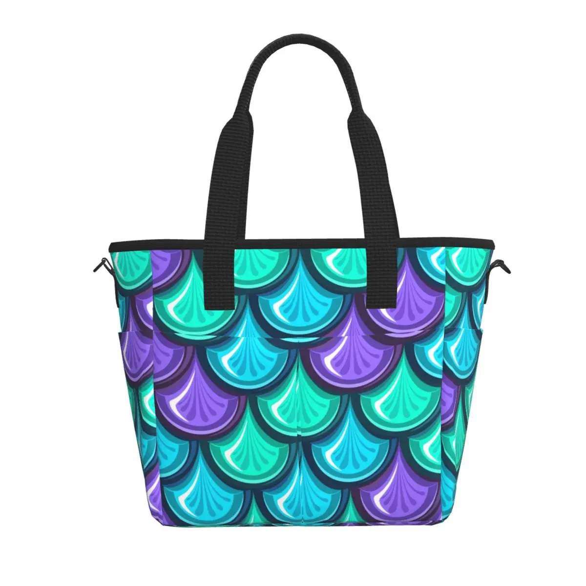 Travel Insulated Lunch Bag River Fish Scales Dragon Scale Print Large Capacity Food Case for Picnic
Travel Insulated Lunch Bag River Fish Scales Dragon Scale Print Large Capacity Food Case for Picnic