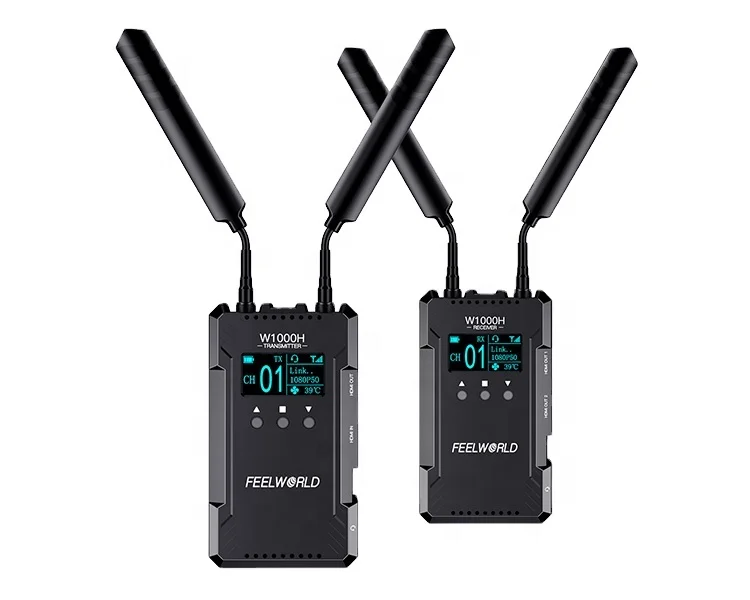 W1000H Wireless Video Transmission System Dual HDMI Full Duplex Intercom Live Streaming
W1000H Wireless Video Transmission System Dual HDMI Full Duplex Intercom Live Streaming