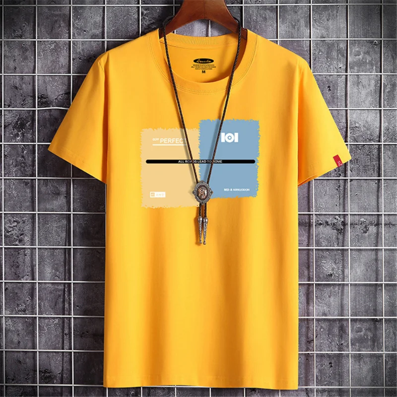 Harajuku Tshirt for men Summer T-shirt Short Sleeve Cotton Men's T-shirt Summer Clothes Comfortable Daily Clothing Male T-shirt
Harajuku Tshirt for men Summer T-shirt Short Sleeve Cotton Men's T-shirt Summer Clothes Comfortable Daily Clothing Male T-shirt