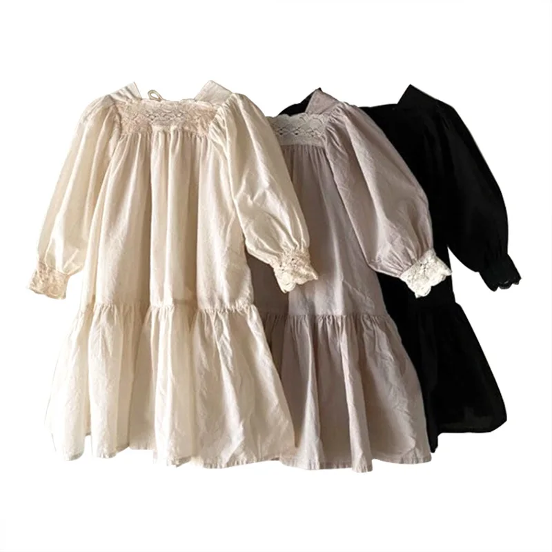 Puff Sleeve Baby Girls Dress 2022 New Spring Thin Kids Dresses Cotto Lace Children Clothes Three Colors,#6913
Puff Sleeve Baby Girls Dress 2022 New Spring Thin Kids Dresses Cotto Lace Children Clothes Three Colors,#6913