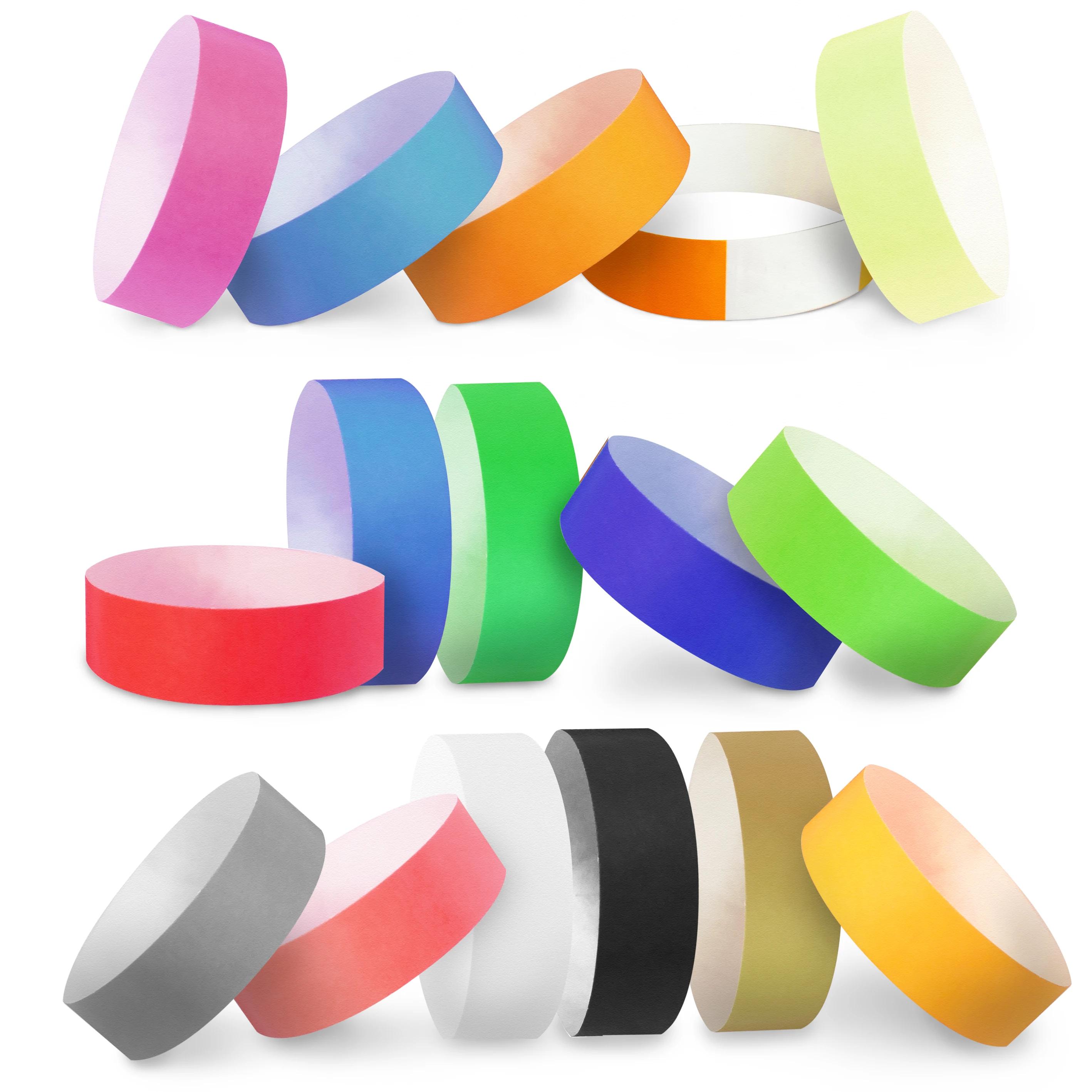 ID Wristbands for Event Parties 500 Pieces Solid Color New 3/4 Inch Tyvek with Digital Wristbands
ID Wristbands for Event Parties 500 Pieces Solid Color New 3/4 Inch Tyvek with Digital Wristbands