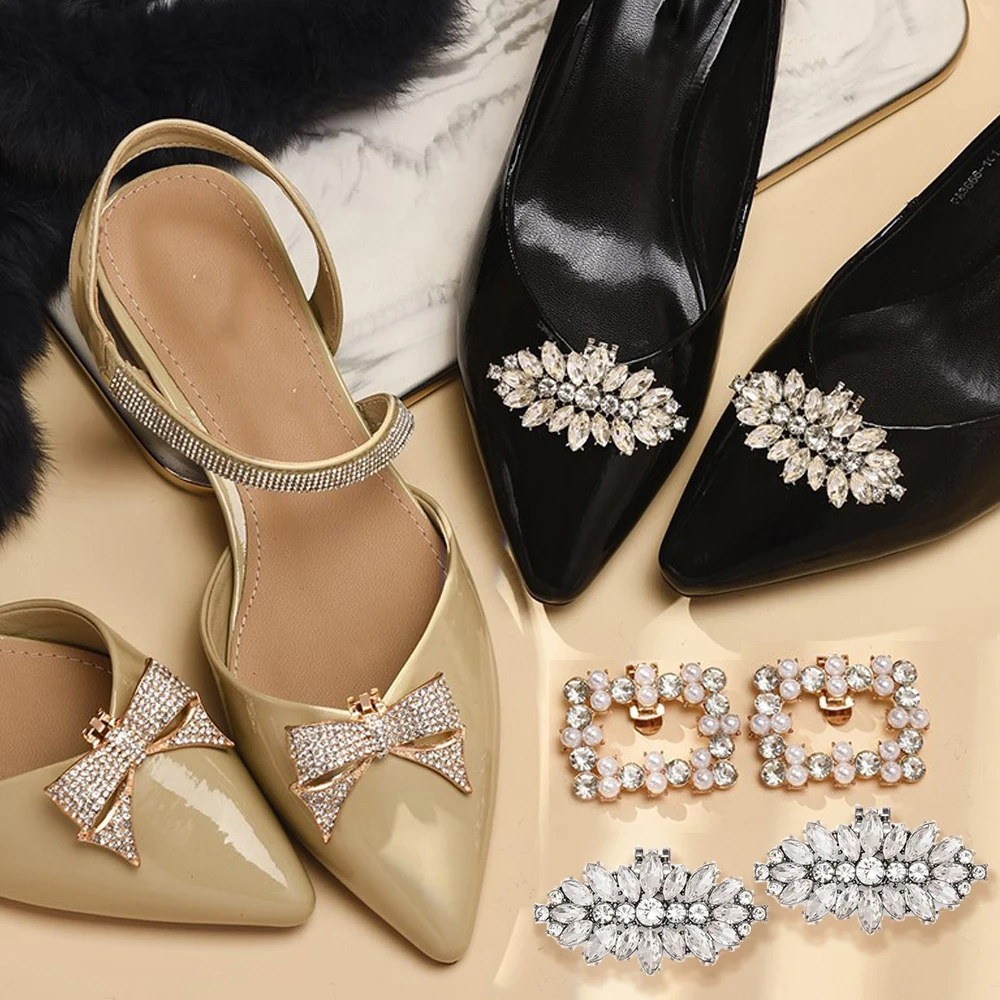 1PC Elegant Lady Shoe Clip Shiny Rhinestone Decorative Clips Women Bridal High Heel Charm Buckle Shoes Rhinstones Ornament
1PC Elegant Lady Shoe Clip Shiny Rhinestone Decorative Clips Women Bridal High Heel Charm Buckle Shoes Rhinstones Ornament
