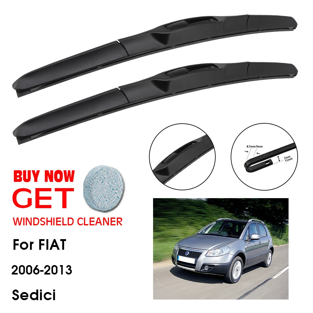 Car Wiper Blade For FIAT Sedici 26"+14" 2006-2013 Front Window Washer Windscreen Windshield Wiper Blades Accessories
Car Wiper Blade For FIAT Sedici 26"+14" 2006-2013 Front Window Washer Windscreen Windshield Wiper Blades Accessories