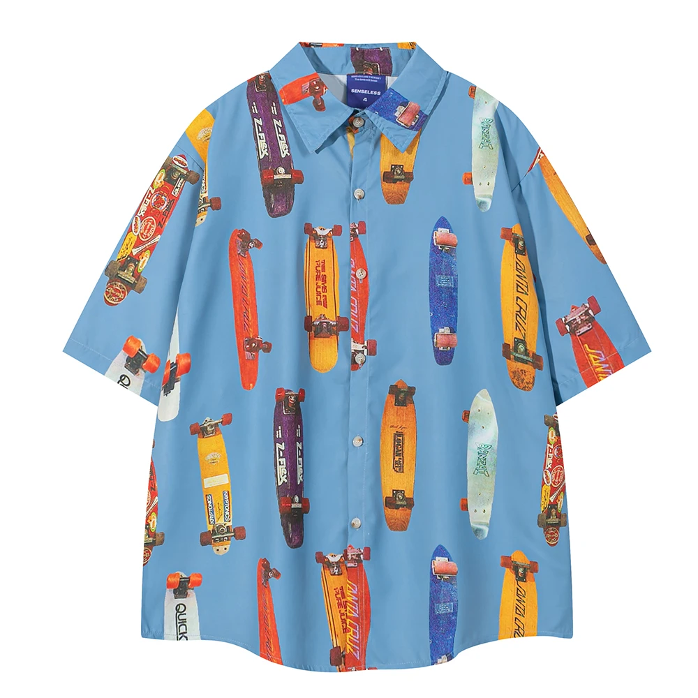 Full Printed Men's Shirts Short Sleeve 2023 Summer Loose Shirts for Man Streetwear Clothing
Full Printed Men's Shirts Short Sleeve 2023 Summer Loose Shirts for Man Streetwear Clothing