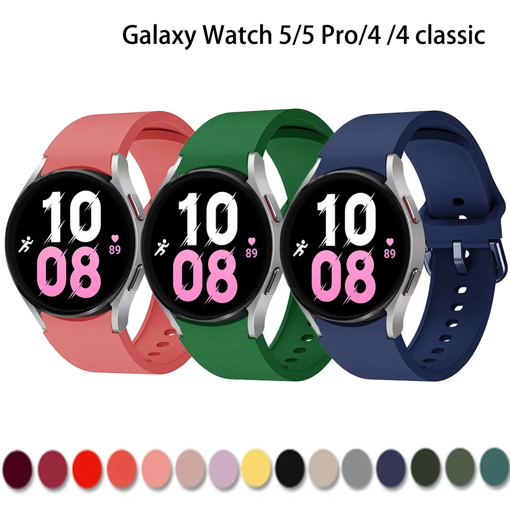 Ремешок силиконовый для Samsung Galaxy Watch 5 4 40 мм 44 мм/4 classic 46 мм 42 мм, браслет для Galaxy Watch 5 pro 45 мм, 20 мм
Ремешок силиконовый для Samsung Galaxy Watch 5 4 40 мм 44 мм/4 classic 46 мм 42 мм, браслет для Galaxy Watch 5 pro 45 мм, 20 мм