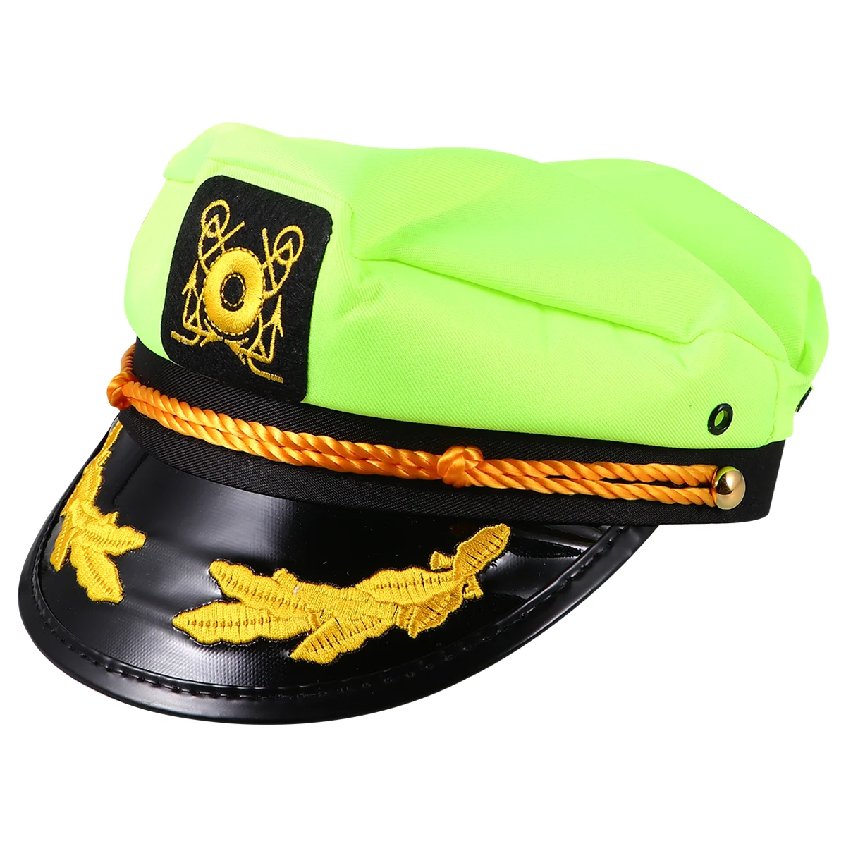 Шляпа для яхты, яркая Регулируемая шляпа для круизного судна, морского адмирала, моряка, темно-синего цвета, аксессуар для костюма 
Шляпа для яхты, яркая Регулируемая шляпа для круизного судна, морского адмирала, моряка, темно-синего цвета, аксессуар для костюма