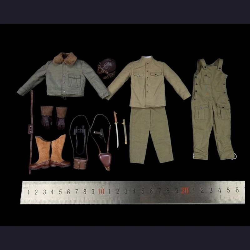 In Stock Marsdivine JP-006 1/6 Japanese Tank Soldier Suit Armored Clothing and Weapon Set Fit 12'' Action Figure Model Toy
In Stock Marsdivine JP-006 1/6 Japanese Tank Soldier Suit Armored Clothing and Weapon Set Fit 12'' Action Figure Model Toy