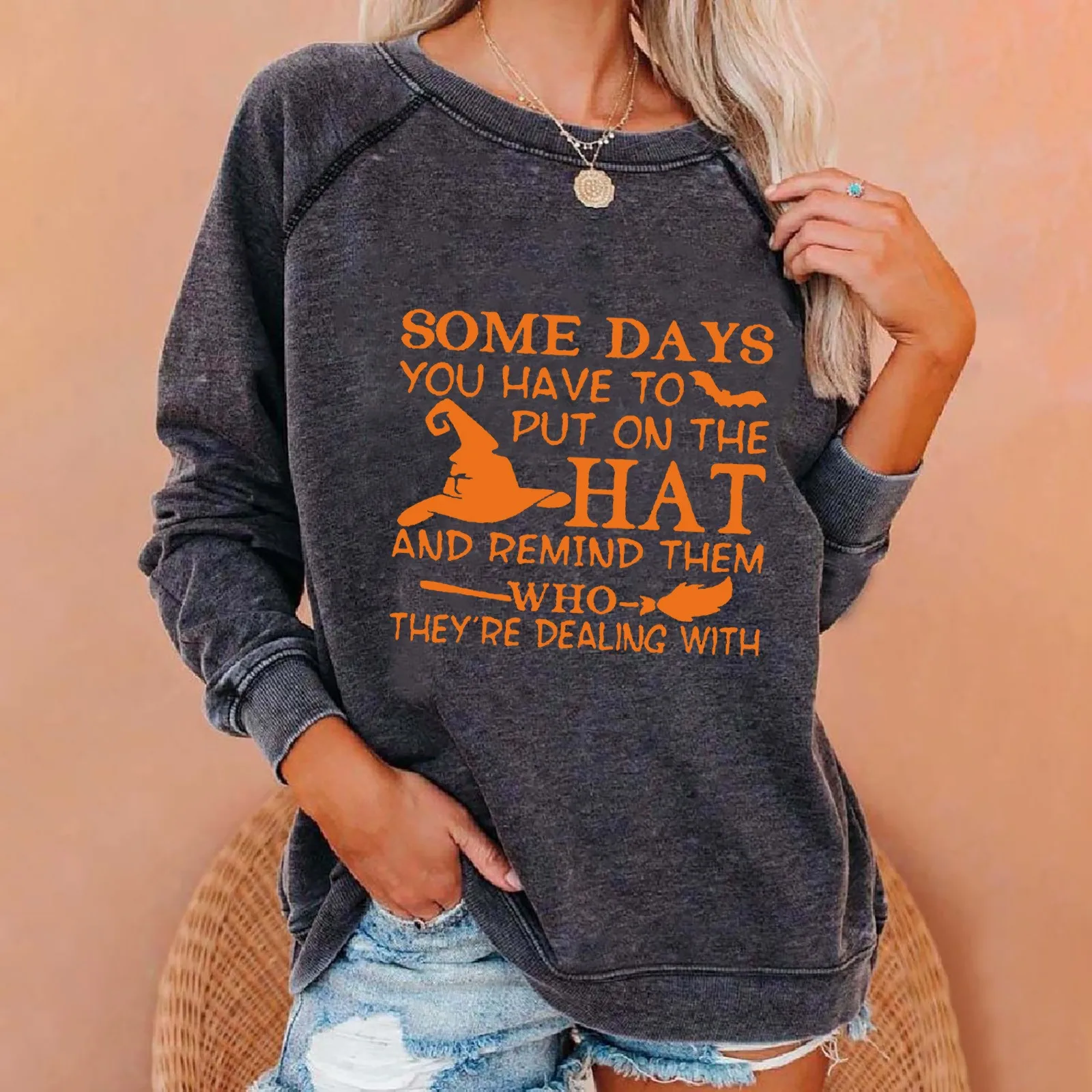 Womens Thin Hoodies Women Pullover Halloween A Print Casual Long Sleeved O Neck Fashion Warm Winter Designer Sweatshirts Women
Womens Thin Hoodies Women Pullover Halloween A Print Casual Long Sleeved O Neck Fashion Warm Winter Designer Sweatshirts Women