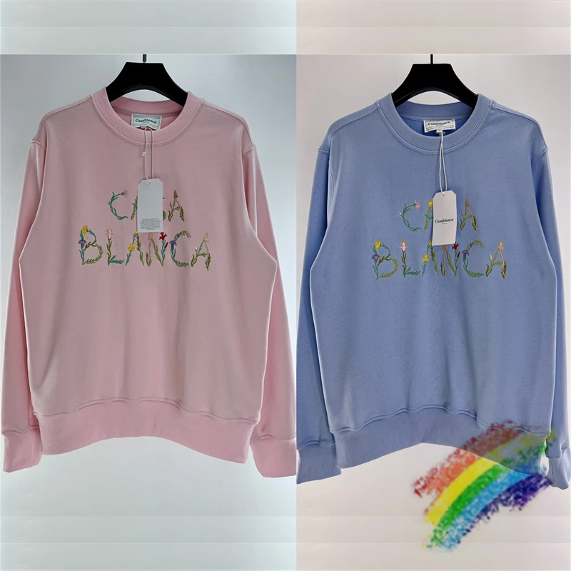 Женская толстовка с круглым вырезом, с цветочной вышивкой 
Женская толстовка с круглым вырезом, с цветочной вышивкой