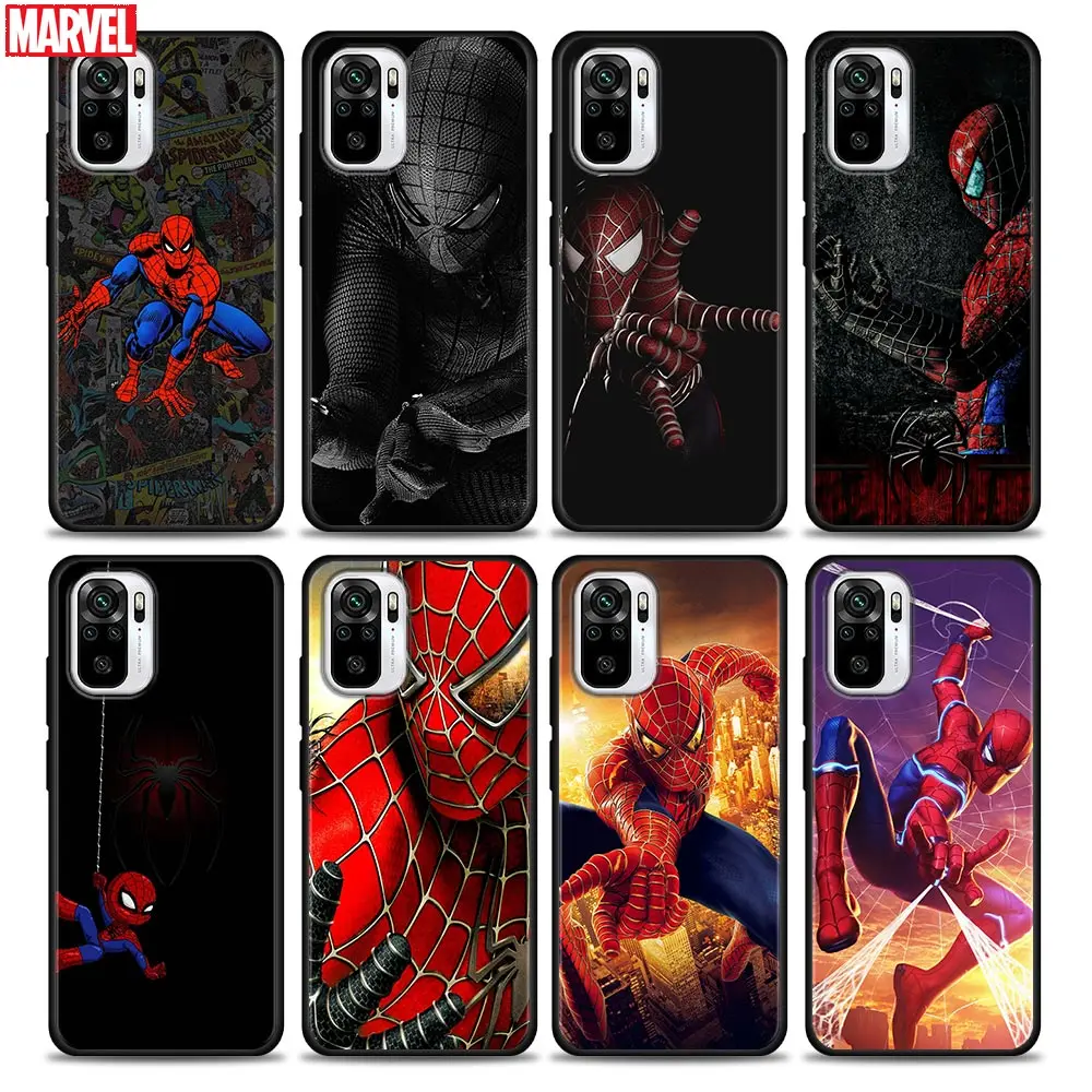 Silicone Phone Case For Xiaomi Redmi Note 9 9T 10 10s 11 11s 8 7 Poco M3 M4 Pro Marvel Venom Spiderman Black Cover Cases
Silicone Phone Case For Xiaomi Redmi Note 9 9T 10 10s 11 11s 8 7 Poco M3 M4 Pro Marvel Venom Spiderman Black Cover Cases
