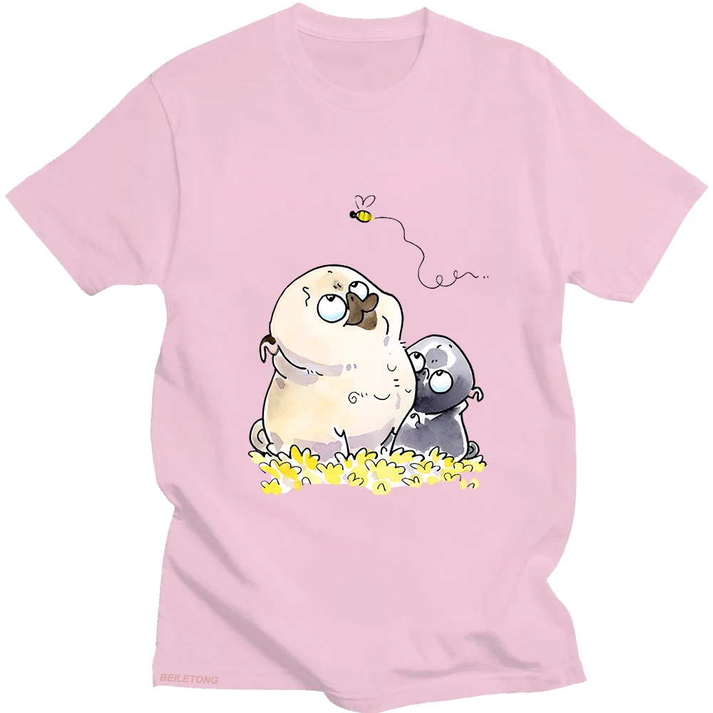 Pug Dog Women Streetwear Summer Manga Print Cute Pig Anime Cartoon Secondary Short Sleeve Boys and Girls Trendy Couple Clothing
Pug Dog Women Streetwear Summer Manga Print Cute Pig Anime Cartoon Secondary Short Sleeve Boys and Girls Trendy Couple Clothing