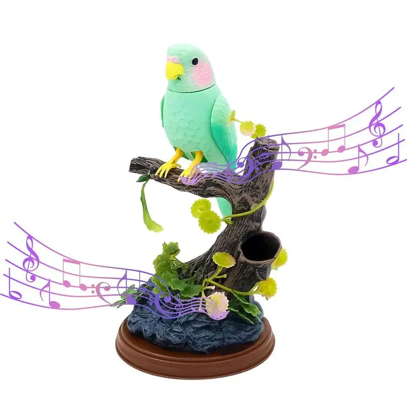 Talking Parrot Electronic Stimulation Electric Birds Toys Voice Controlled Animal Office Home Decor Ornament Kids Birthday Gift
Talking Parrot Electronic Stimulation Electric Birds Toys Voice Controlled Animal Office Home Decor Ornament Kids Birthday Gift