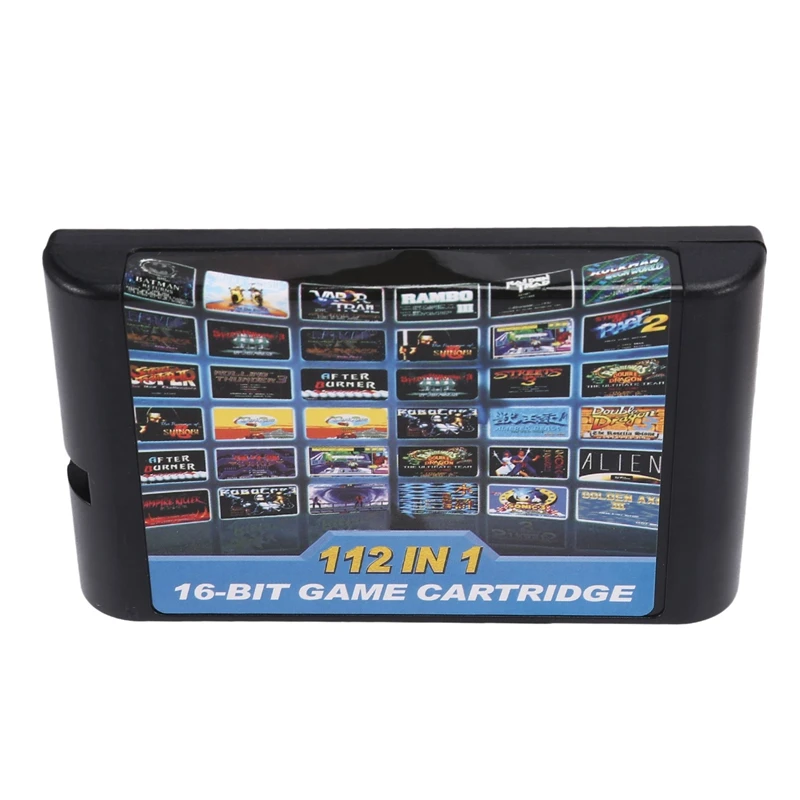 2X 112 In 1 Game Cartridge 16 Bit Game Cartridge For Sega Megadrive Genesis Game Cartridge For PAL And NTSC
2X 112 In 1 Game Cartridge 16 Bit Game Cartridge For Sega Megadrive Genesis Game Cartridge For PAL And NTSC