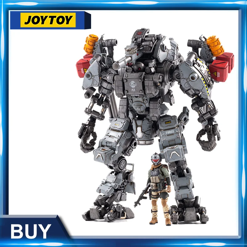 JOYTOY (2Pcs/Set) 1/25 Action Figure Robot Steel Bone H05 Heavy Firepower Mecha Collection Model Toys Christmas Gift New Boxed
JOYTOY (2Pcs/Set) 1/25 Action Figure Robot Steel Bone H05 Heavy Firepower Mecha Collection Model Toys Christmas Gift New Boxed