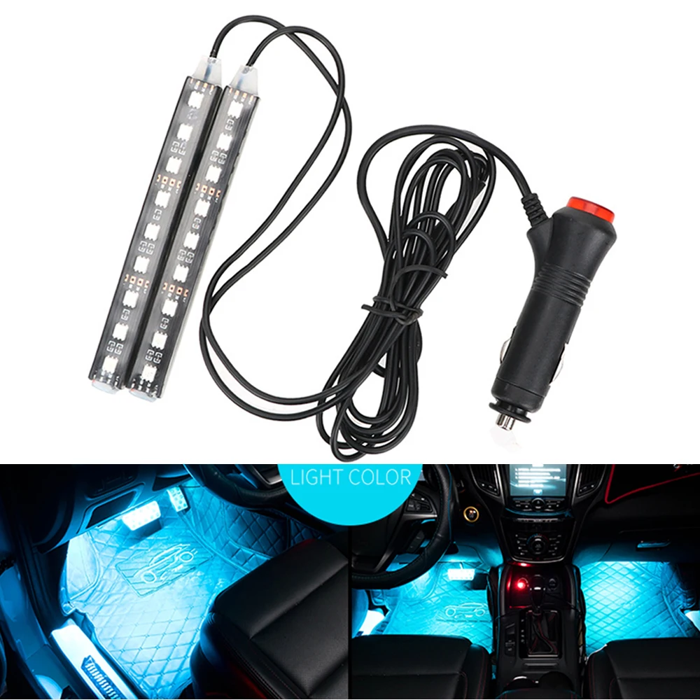 Led Car Foot Ambient Light With Cigarette Lighter Neon lamps Mood Lighting Backlight Auto Interior Decorative Atmosphere Light
Led Car Foot Ambient Light With Cigarette Lighter Neon lamps Mood Lighting Backlight Auto Interior Decorative Atmosphere Light