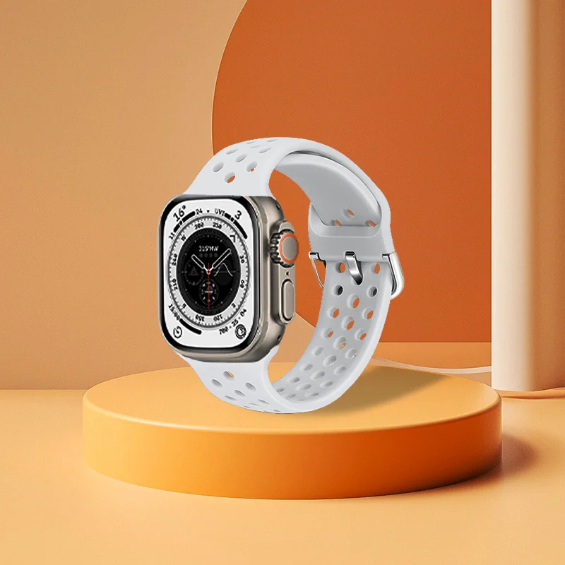 Silicone Braided Loop for Apple Series8 Ultra Watch Strap 44mm 40mm 42mm 38mm Elastic Solo Bracelet Solid Color Band Accessories
Silicone Braided Loop for Apple Series8 Ultra Watch Strap 44mm 40mm 42mm 38mm Elastic Solo Bracelet Solid Color Band Accessories