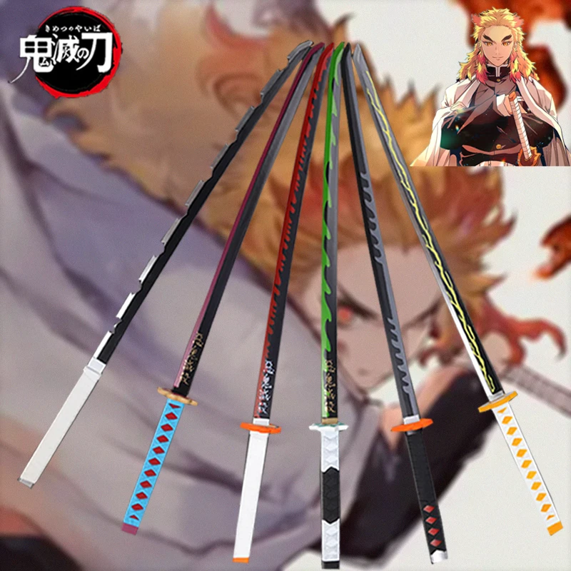 Demon Slayer Metal Simulation Katana Kyojuro Kimetsu Anime Cosplay Toys for Children Japanese Swords Halloween Christmas Gifts
Demon Slayer Metal Simulation Katana Kyojuro Kimetsu Anime Cosplay Toys for Children Japanese Swords Halloween Christmas Gifts