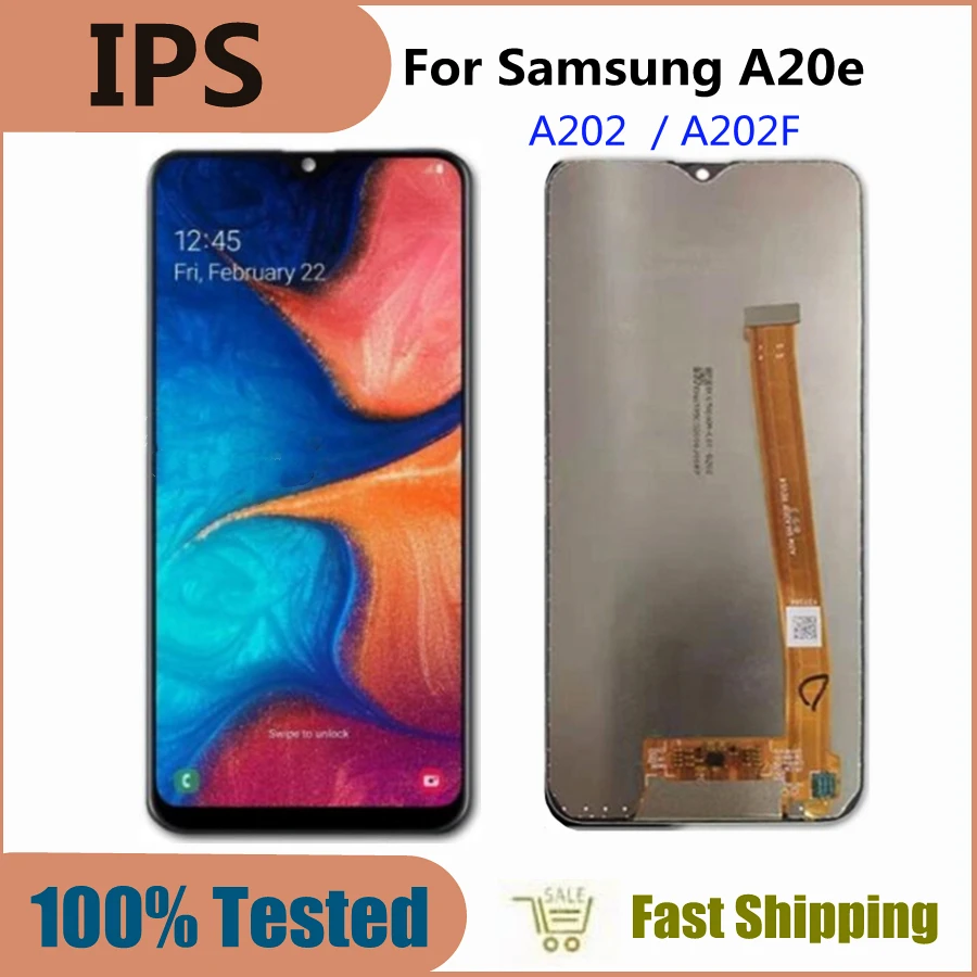 5.8''For Samsung Galaxy A20e LCD Display Touch Screen Digitizer Assembly A202 A202F Replace For SAMSUNG A20e LCD Screen 
5.8''For Samsung Galaxy A20e LCD Display Touch Screen Digitizer Assembly A202 A202F Replace For SAMSUNG A20e LCD Screen