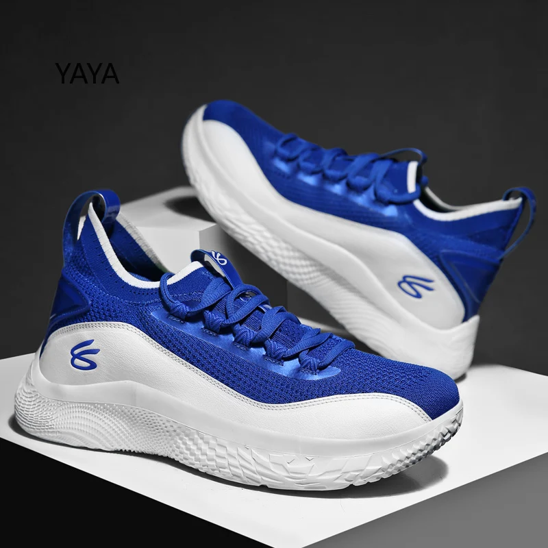 New Professional Basketball Shoes Sneakers Men High Quality Basket Shoes Men Designer Blue White Breathable Mesh Sports Sneakers
New Professional Basketball Shoes Sneakers Men High Quality Basket Shoes Men Designer Blue White Breathable Mesh Sports Sneakers