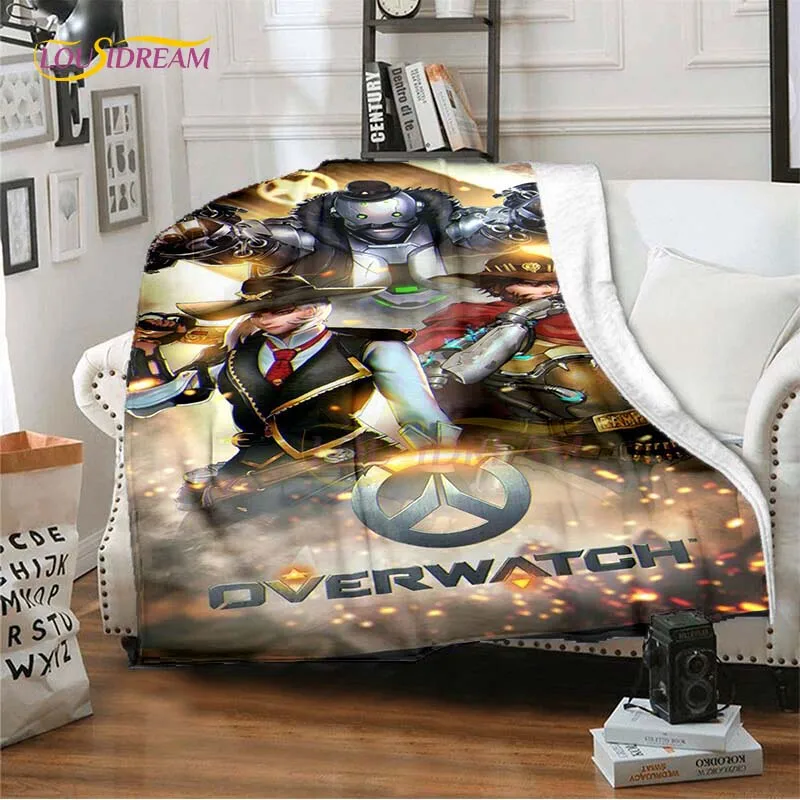 Hot Game Overwatch Flannel Blanket Gaming Blankets for Beds Sofas Cover Warm Bed Sheet Soft Bedding Bedroom Decor Fans Gift
Hot Game Overwatch Flannel Blanket Gaming Blankets for Beds Sofas Cover Warm Bed Sheet Soft Bedding Bedroom Decor Fans Gift
