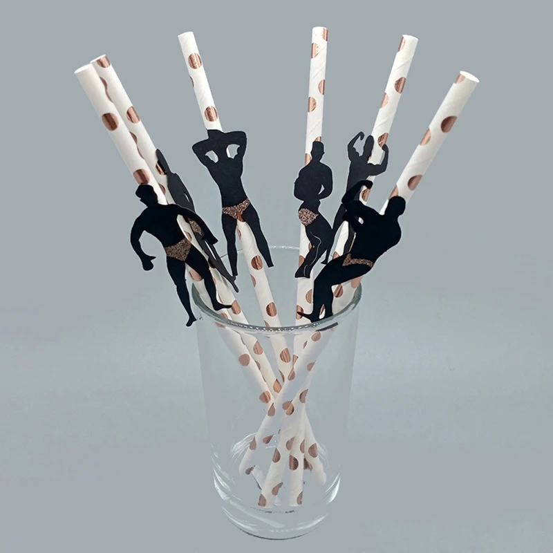 6Pcs Bachelorette Party Disposable Tableware Decor Sports & Fitness Muscle Man Styling Drinking Straws Bar Beverages Cocktails
6Pcs Bachelorette Party Disposable Tableware Decor Sports & Fitness Muscle Man Styling Drinking Straws Bar Beverages Cocktails