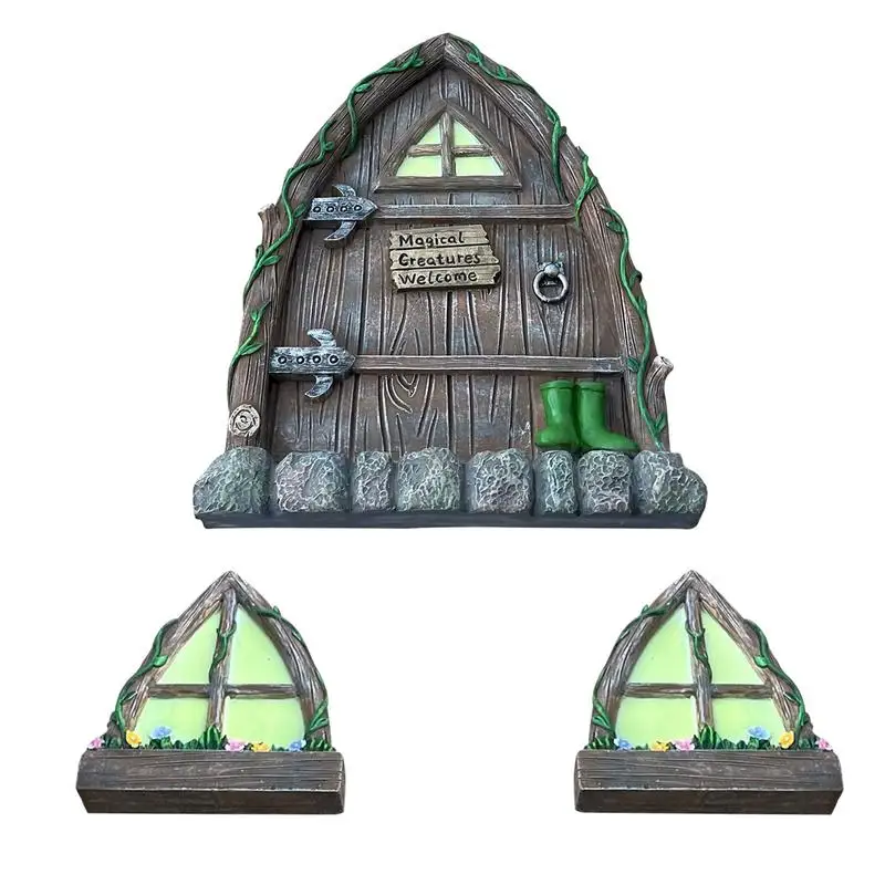 Wooden Garden Door Decoration Miniature Fairy Garden Signs Fairy Trees Decors Patio Lawn Ornament Garden Decoration Outdoor
Wooden Garden Door Decoration Miniature Fairy Garden Signs Fairy Trees Decors Patio Lawn Ornament Garden Decoration Outdoor