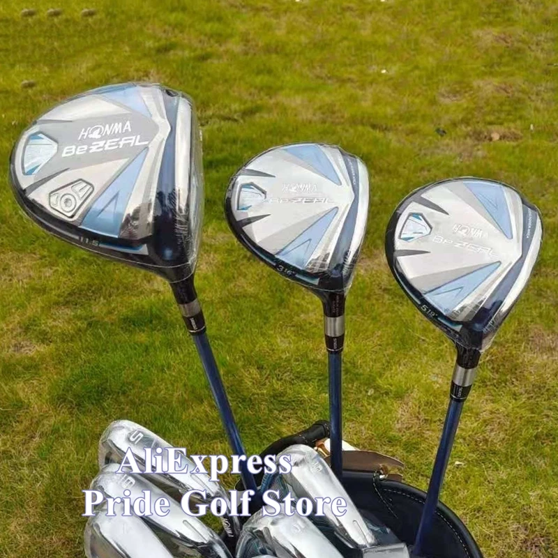 

2022 New Women Golf clubs HONMA BEZEAL 535 HONMA Golf Club Golf Driver and Fairway Woods Graphite shaft L flex