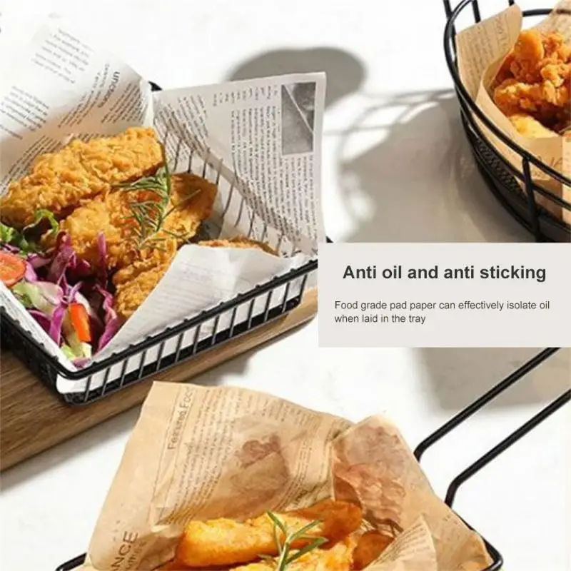 Food Absorbent Paper Kitchen Dining Baking Paper Square Home Snack Grease Disposable Greaseproof Not Sticky Separator Paper
Food Absorbent Paper Kitchen Dining Baking Paper Square Home Snack Grease Disposable Greaseproof Not Sticky Separator Paper