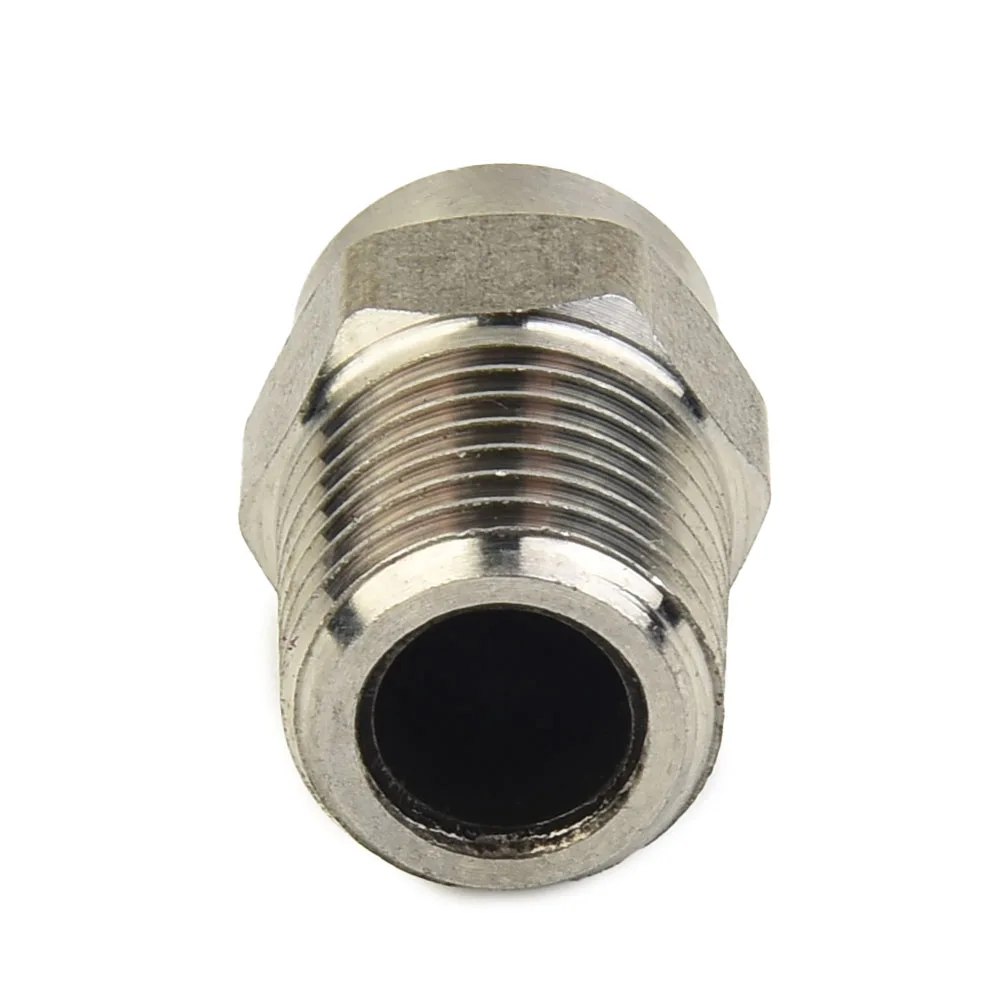 Thread Spray Nozzle Replace Silver Spiral Nozzle Pressure Washer Spray Angle 0°/15/25°/40° Stainless Steel Universal
Thread Spray Nozzle Replace Silver Spiral Nozzle Pressure Washer Spray Angle 0°/15/25°/40° Stainless Steel Universal