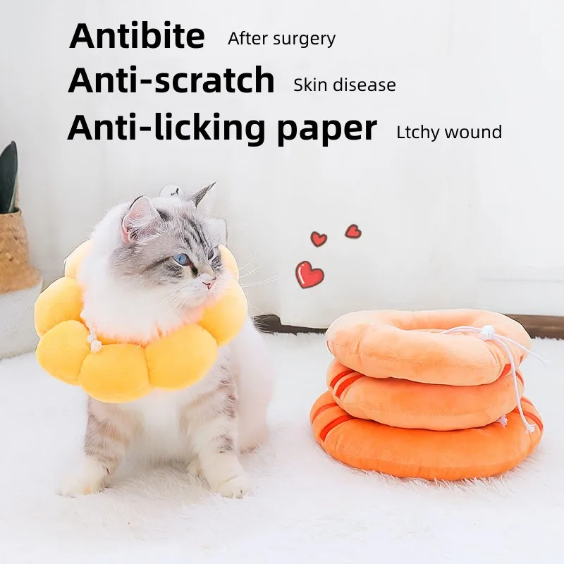 Soft Anti-Bite Lick Pet Collars, Recovery Collar for Cats, Surgery, Wound Healing, Anti-Lick, Cats
Soft Anti-Bite Lick Pet Collars, Recovery Collar for Cats, Surgery, Wound Healing, Anti-Lick, Cats