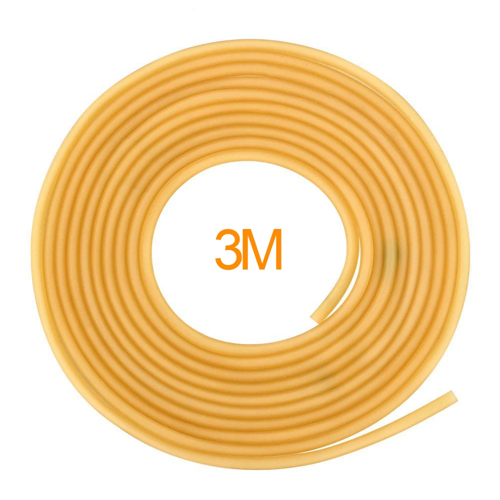 3m Rubber Tube Tactical Natural Latex Slingshots Tubing Band Shooting Accessories Slingshot Hunting Catapults Fitness Yoga Bands
3m Rubber Tube Tactical Natural Latex Slingshots Tubing Band Shooting Accessories Slingshot Hunting Catapults Fitness Yoga Bands