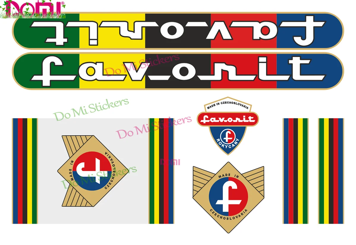Czechoslovakia Retro Bicycle Favorit 1965 Decals Stickers Set 6 High Quality Vinyl Die Cutting JDM
Czechoslovakia Retro Bicycle Favorit 1965 Decals Stickers Set 6 High Quality Vinyl Die Cutting JDM