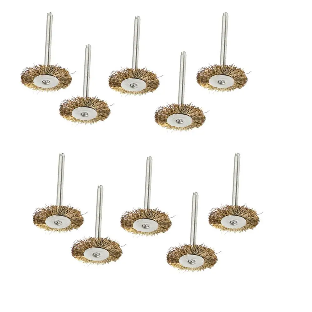 20pcs 22mm Steel Wire Wheel Brushes T-shaped Stainless Steel Wire Brush For Drill Rotary Tools Polishing Brush Power Tools Parts
20pcs 22mm Steel Wire Wheel Brushes T-shaped Stainless Steel Wire Brush For Drill Rotary Tools Polishing Brush Power Tools Parts