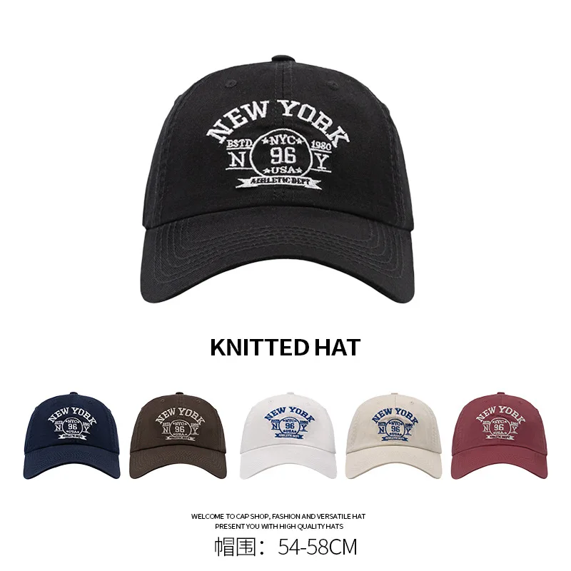 Hat Women's Spring American Street Brand Embroidered Letter Baseball Cap Four Seasons Fashion All-Matching Soft Peaked Cap Men
Hat Women's Spring American Street Brand Embroidered Letter Baseball Cap Four Seasons Fashion All-Matching Soft Peaked Cap Men