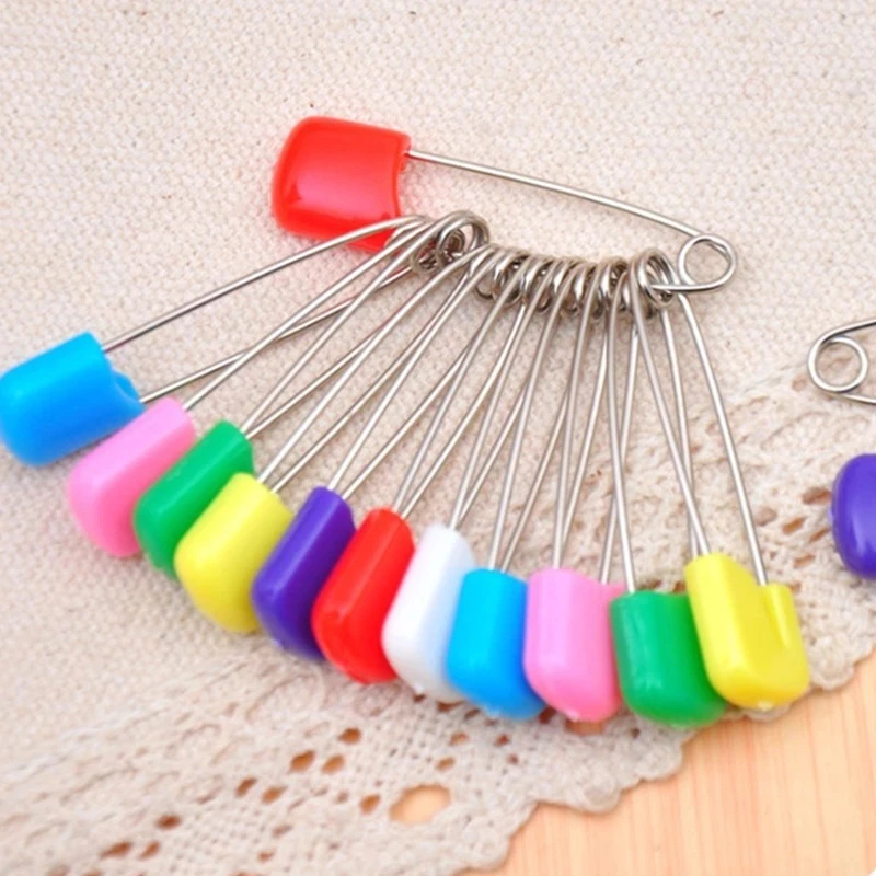 30pcs Large Safety Pins Findings Safe Secure Clips for Baby Care Shower Cloth Diaper Pins Small Brooch Holder DIY Sewing Tools
30pcs Large Safety Pins Findings Safe Secure Clips for Baby Care Shower Cloth Diaper Pins Small Brooch Holder DIY Sewing Tools