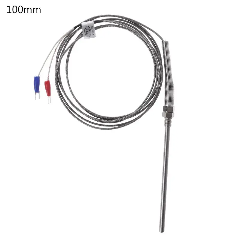 Probe Temperature Thread Type Thermocouple Temperature Wire 5x 50/100/150/200mm Simple Structure KXRE
Probe Temperature Thread Type Thermocouple Temperature Wire 5x 50/100/150/200mm Simple Structure KXRE