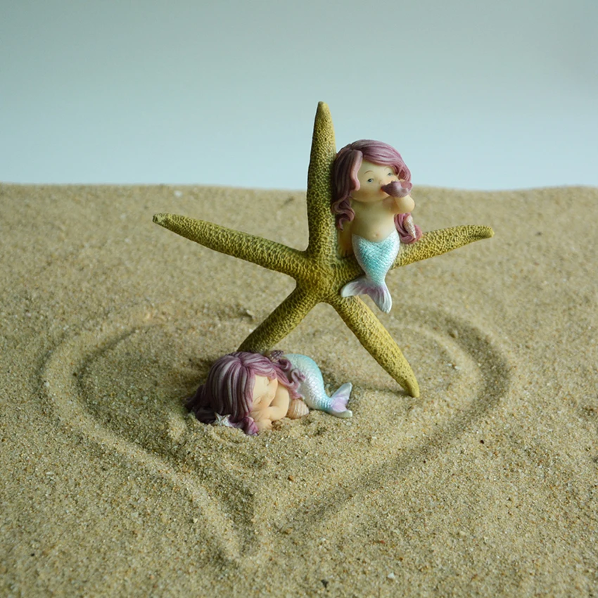 Creative Kawaii Mini Mermaid Animals Decorative Figurines Desk Accessories Micro Fairy Garden Miniatures Fish Tank Ornaments
Creative Kawaii Mini Mermaid Animals Decorative Figurines Desk Accessories Micro Fairy Garden Miniatures Fish Tank Ornaments