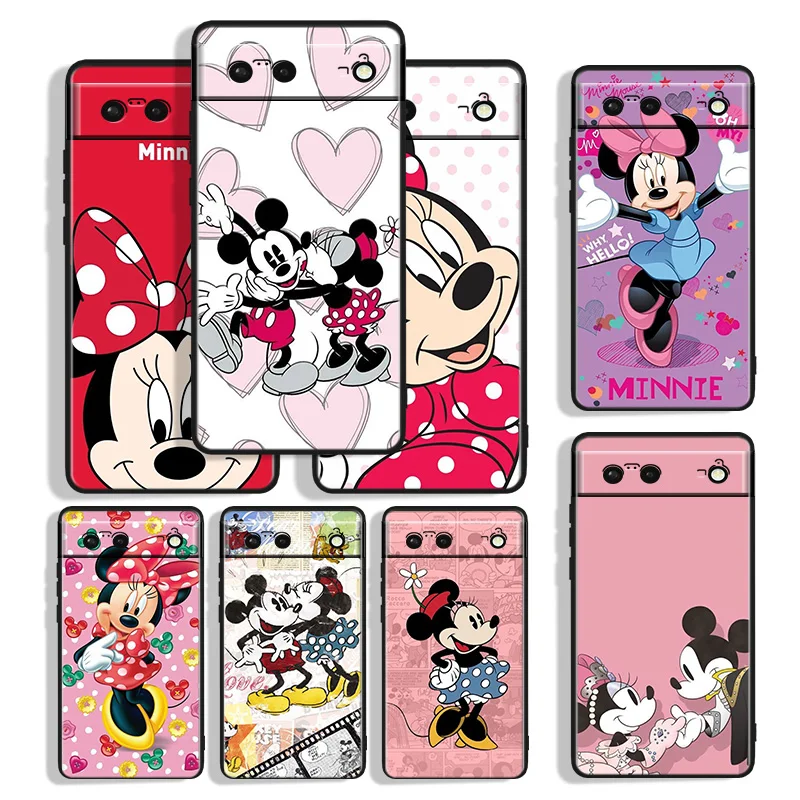 Cute Minnie Mouse Phone Case For Google Pixel 4 Pixel 4A Pixel 5 Pixel 5A Pixel 6 Pixel 6a Pixel 7 XL Pro 5G Black Funda Cover
Cute Minnie Mouse Phone Case For Google Pixel 4 Pixel 4A Pixel 5 Pixel 5A Pixel 6 Pixel 6a Pixel 7 XL Pro 5G Black Funda Cover