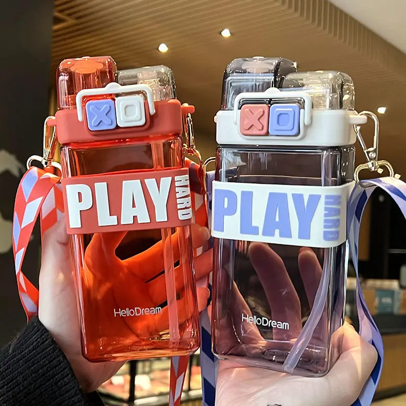 Punk 500ml Double Drink Portable Sport Water Bottle with Straw and Lanyard 2022 New Style Sport Kettle
Punk 500ml Double Drink Portable Sport Water Bottle with Straw and Lanyard 2022 New Style Sport Kettle