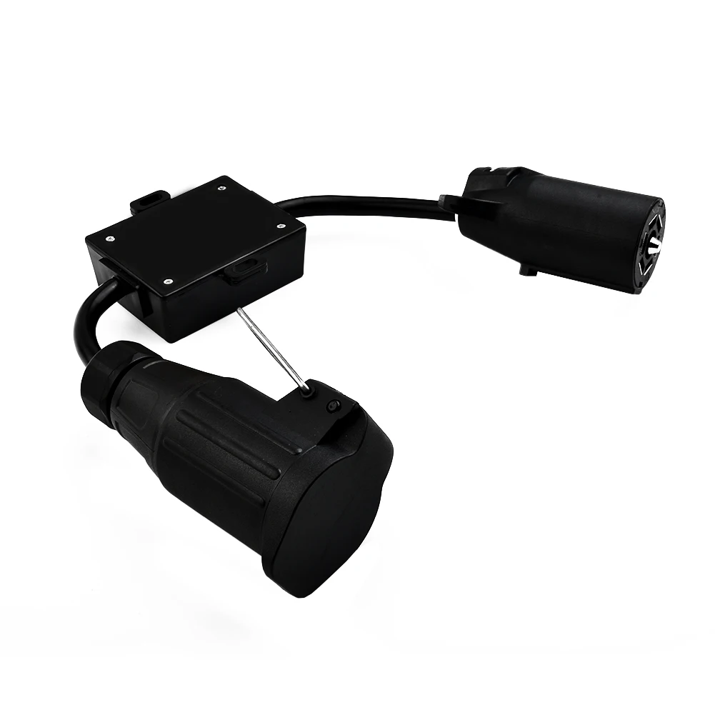 Part Light Converter Trailer Light Converter Plug Practical Replacement Round Universal 13-Pin 7-Way Connector
Part Light Converter Trailer Light Converter Plug Practical Replacement Round Universal 13-Pin 7-Way Connector