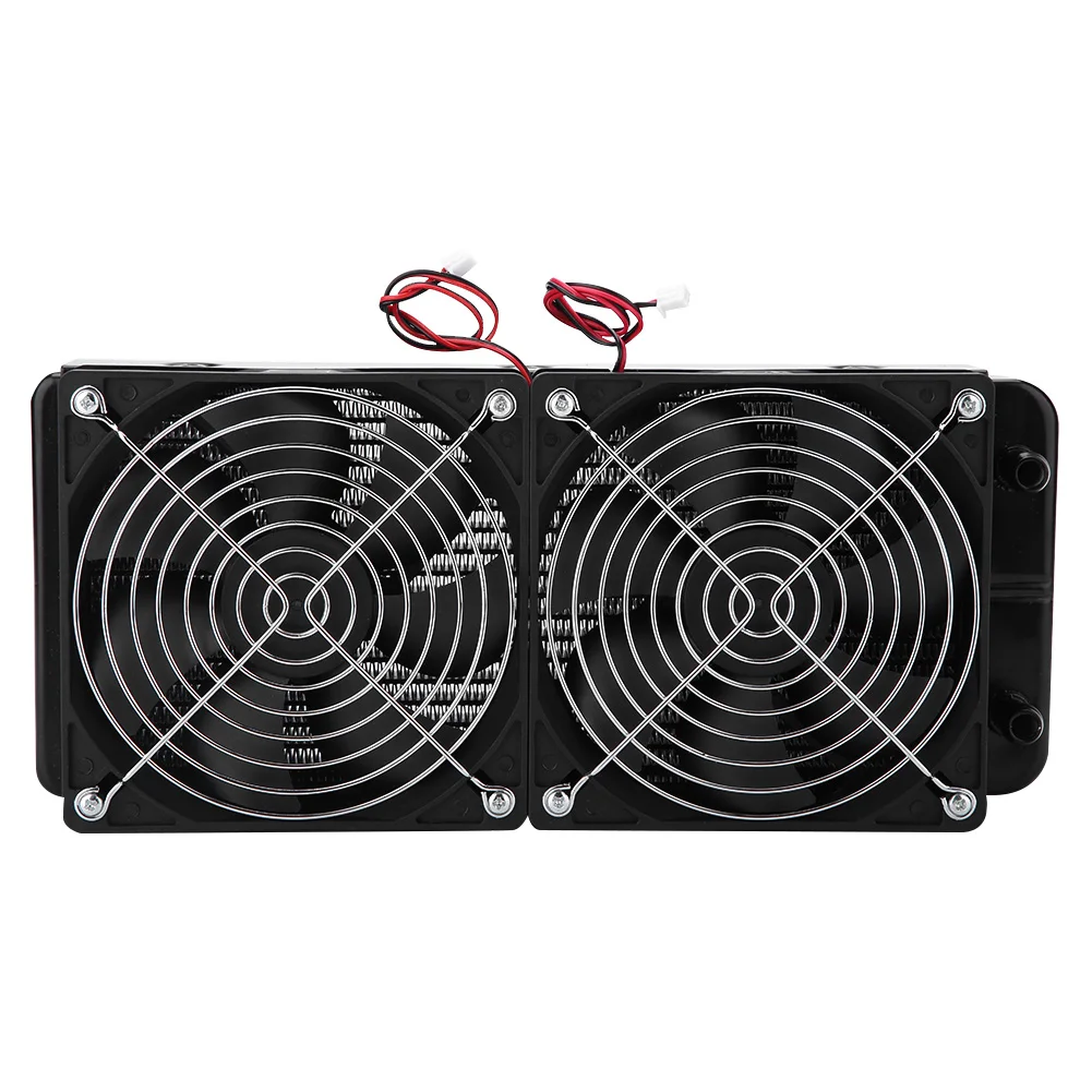 240MM Computer CPU Water Cooling Cooler Heat Row Radiator with Dual Fan 18 Tubes cpu cpu
240MM Computer CPU Water Cooling Cooler Heat Row Radiator with Dual Fan 18 Tubes cpu cpu
