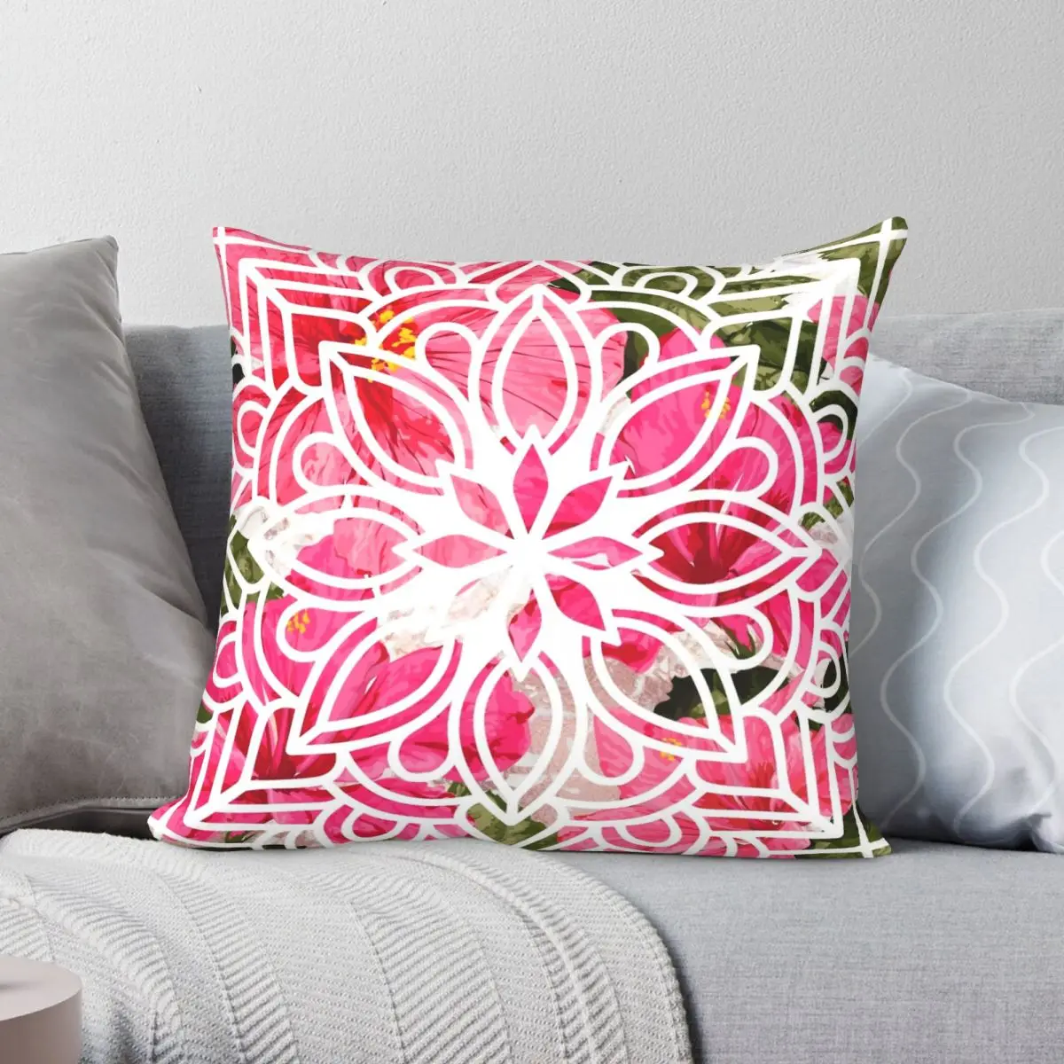 Vibrant Pink Tropics Pillowcase Polyester Linen Velvet Pattern Zip Decor Throw Pillow Case Home Cushion Cover 18"
Vibrant Pink Tropics Pillowcase Polyester Linen Velvet Pattern Zip Decor Throw Pillow Case Home Cushion Cover 18"