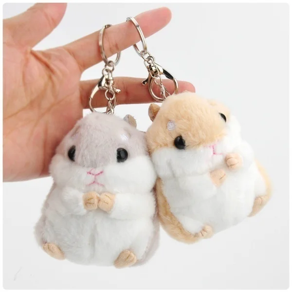 Kawaii Cute Soft Hamster Keyrings Keychains Faux Rabbit Fur Pompom Fluffy Trinkets Car Handbag Pendant Key Chian Ring Holder 
Kawaii Cute Soft Hamster Keyrings Keychains Faux Rabbit Fur Pompom Fluffy Trinkets Car Handbag Pendant Key Chian Ring Holder